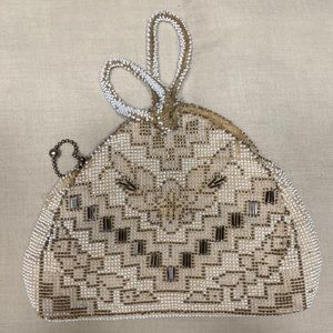 Vintage beaded Czechoslovakia purse